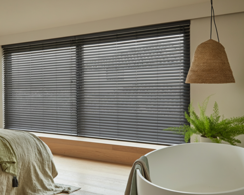 Houten jaloezieën 50mm (Lindehout)